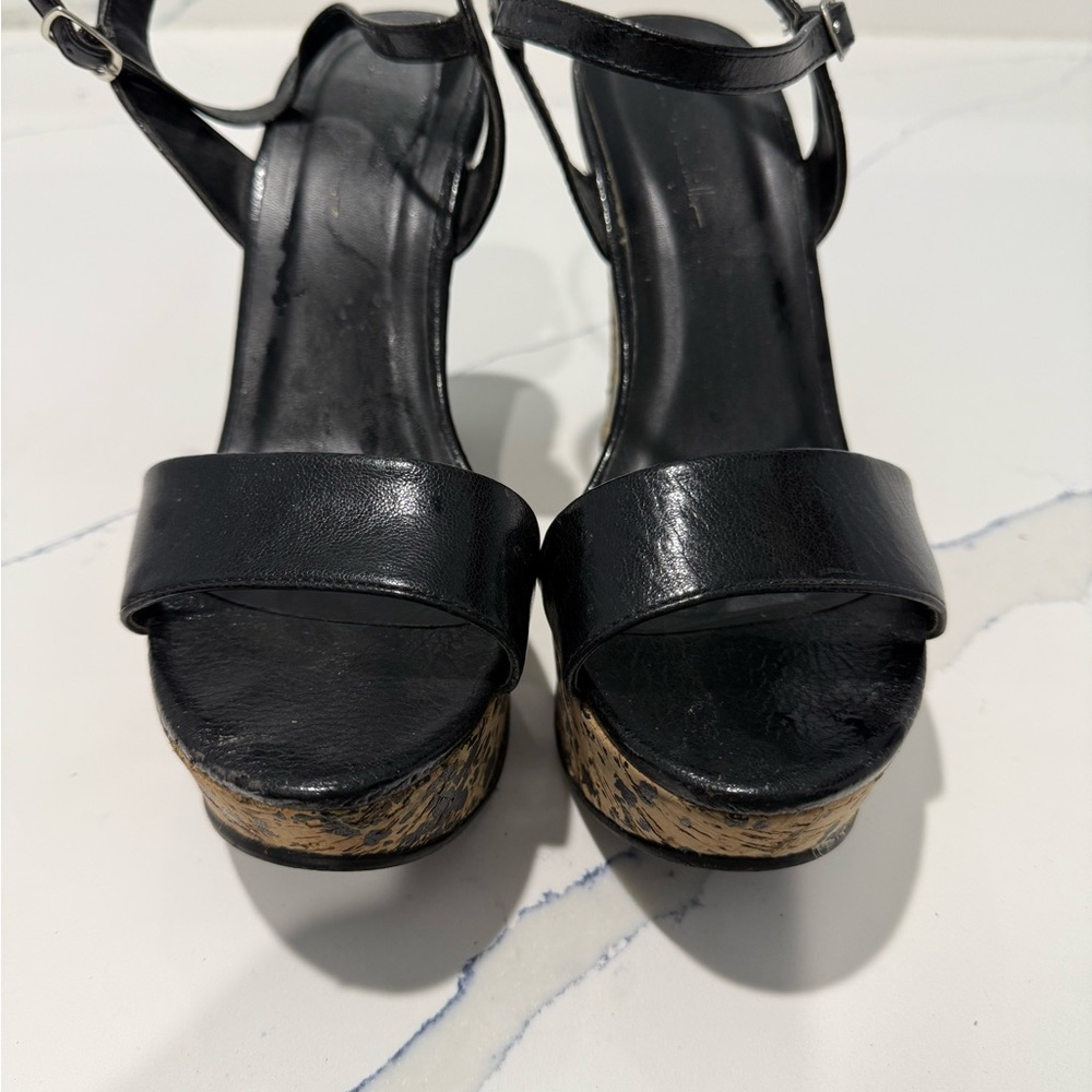 Black Platform Sandals